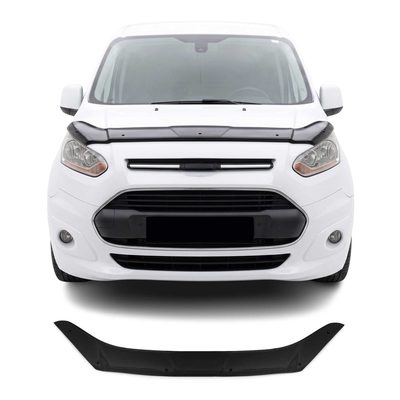 2014-2019 Ford Transit Connect Front Bug Shield Hood Deflector 1 Pc Smoke