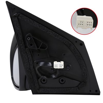 2014-2018 Toyota Corolla Glossy Black 9Pin Auto-Fold&Heated Side Mirror Driver