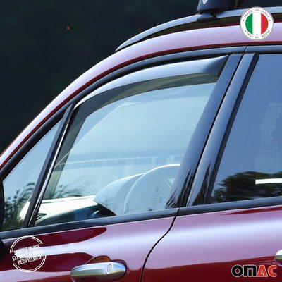 2017-2022 Kia Sportage Window Visor Vent Rain Deflector 4Pcs Smoke