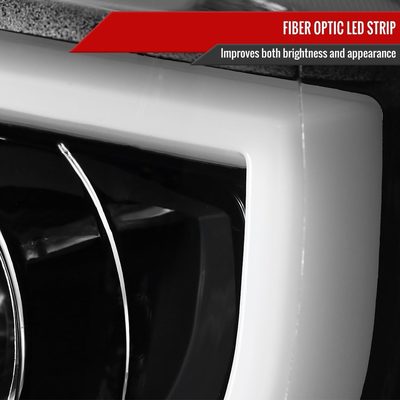 2014-2021 Toyota Tundra LED CBar Projector Headlights LED Signal Lights Black