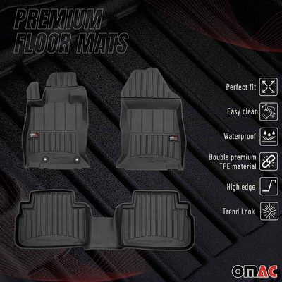 2019-2025 Subaru Forester V Premium Floor Mats Liners Full Set All Weather Heavy Duty