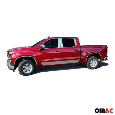 2019-2025 Chevrolet Silverado Stainless Gas Cap Door Trim 1 Pc GC59170 QAA