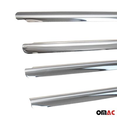 2010-2020 VW Amarok Window Molding Trim Streamer Stainless Steel Silver 4Pcs