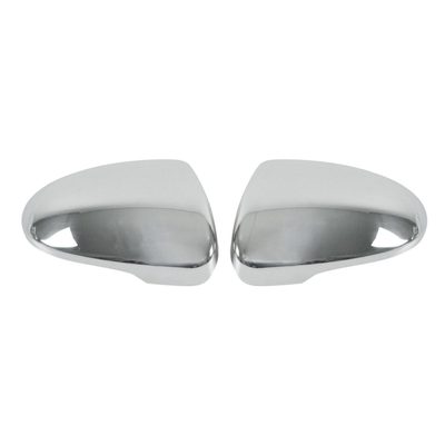 2016-2021 Hyundai Tucson Side Mirror Cover Caps Stainless Steel Silver 2 Pcs