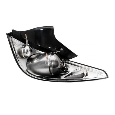 2005-2010 Pontiac G6 Coupe Tail Lights Matte Black Housing/Clear Lens