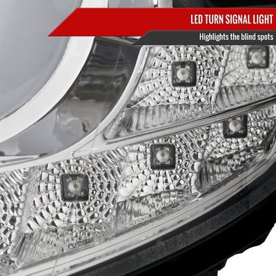 2015-2020 Chevy Tahoe Suburban/ 3500HD LED C-Bar Headlights LED Signal Chrome