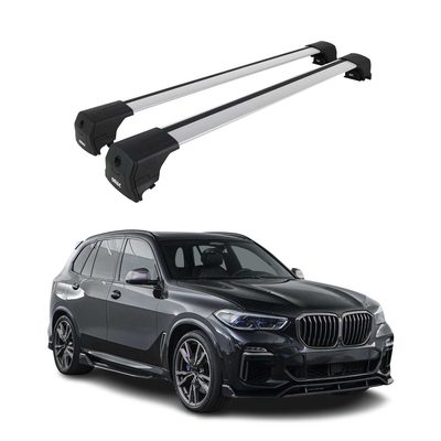 2019-2026 BMW X5 G05 Roof Rack Cross Bars Silver