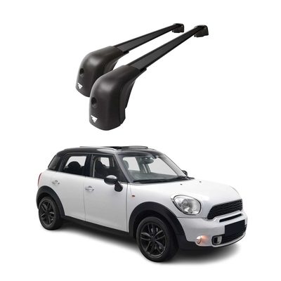 2011-2016 Mini Cooper Countryman R60 Roof Racks Cross Bars Black