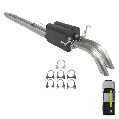 GMC/Chevy, 2019-2026, 5.3L - MPI Bullnoze Exhaust Series