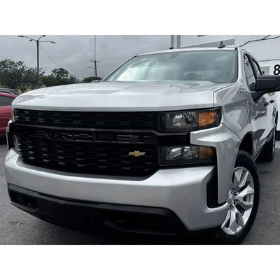 Fits 2019-2021 Chevy Silverado 1500 (TRM-ABS6593BLK)