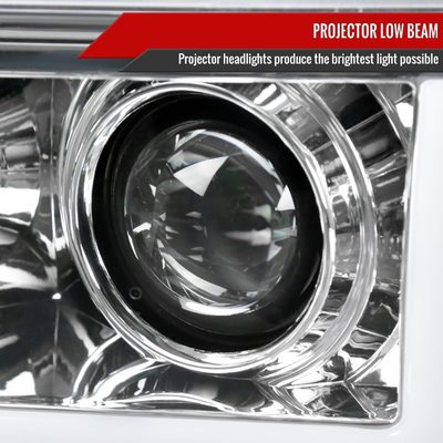 2004-2012 Chevy Colorado/GMC Canyon LED Headlights&Corner Lamp Chrome