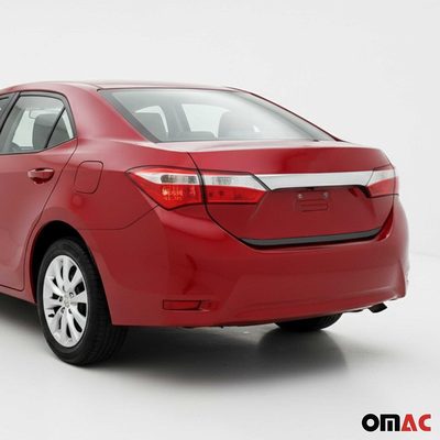 2014-2019 Toyota Corolla Sedan Rear Trunk Molding Trim Stainless Steel