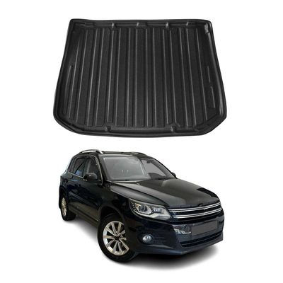 2009-2017 VW Tiguan Cargo Liner Trunk Mat All Weather Black