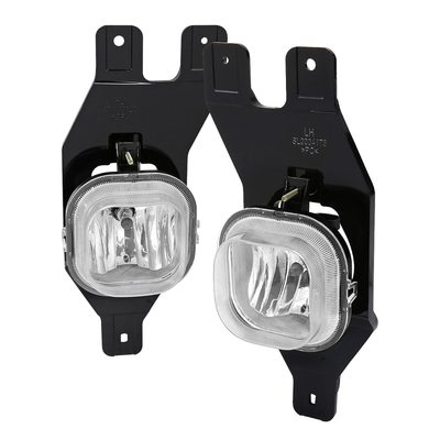 1999-2004 Ford F-250/F-350/Excursion H10 Fog Lights Chrome/Clear Lens