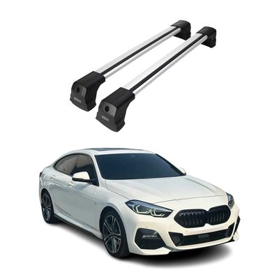 2020-2024 BMW 2 Gran Coupe F44 Roof Rack Cross Bars Silver