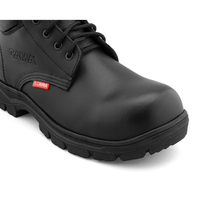 Bota 20 Flor entera Negra Suela Tropa Hule