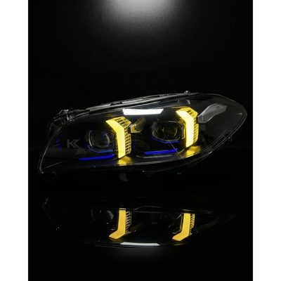 BMW 5 Series F10 / F18 LED Headlight Assembly with High / Low Beam 2011 - 2017