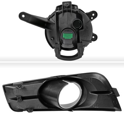 2011-2014 Chevrolet Cruze H8 Fog Lights Kit Chrome Housing/Clear Lens