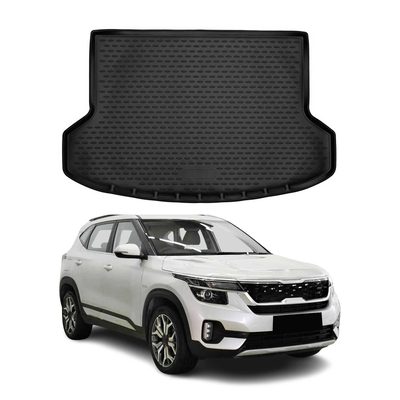 2021-2026 Kia Seltos 2WD Cargo Liner Trunk Mat All Weather Waterproof Black