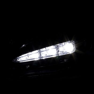 2017-2019 Toyota Corolla LED Fog Lights w/Switch & Wiring Harness Chrome/Clear