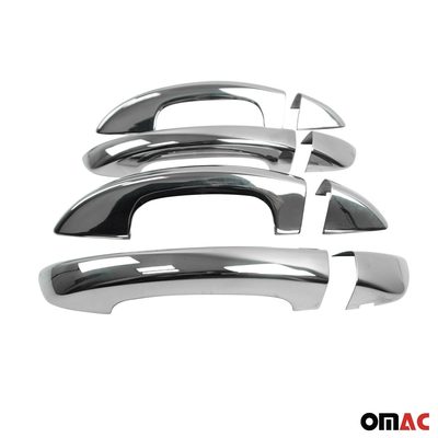 2009-2014 VW Golf 6.gen Car Door Handle Cover Protector Stainless Steel Chrome 8 Pcs