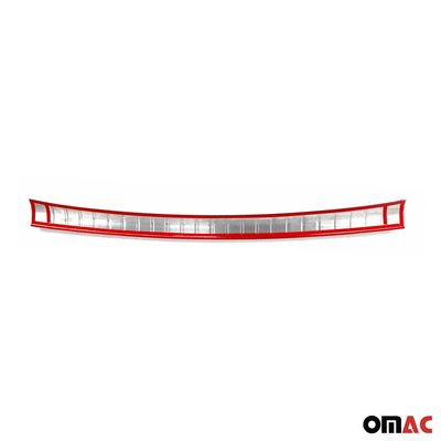 2018-2024 Mitsubishi Eclipse Cross Rear Bumper Sill Cover Guard Stainless Steel Silver