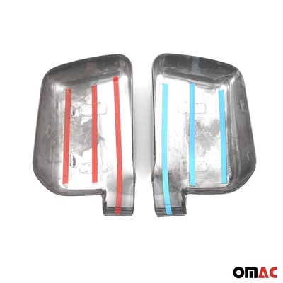 2010-2013 Ford Transit Connect Mirror Cover Caps & Door Handle Chrome Set