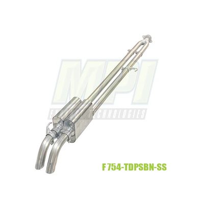 Ford, 2021-2026, Eco boost - MPI Bullnoze Exhaust Series