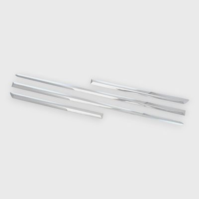 2015-2019 Cadillac ATS Side Door Molding Trim Set Chrome 4Pcs ABS Plastic