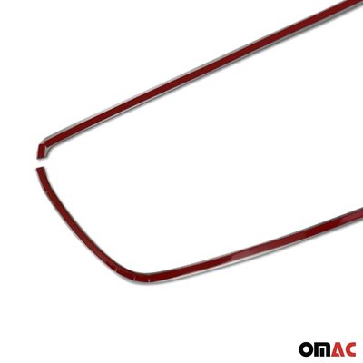 Front Grille Trim for Mercedes Sprinter W906 2006-2018 S.Steel Silver 2 Pcs