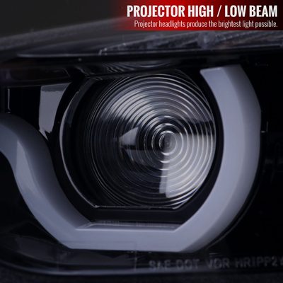 2012-2015 BMW F30 3 Series Sedan Dual LED Headlights LED Signal Smoke