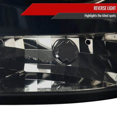 2005-2015 Nissan Armada LED Tail Lights Chrome Housing/Smoke Lens