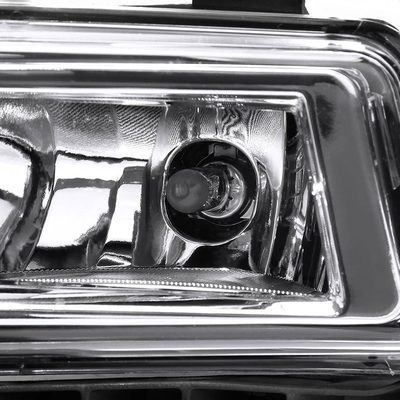 2017-2019 Nissan Versa Note Hatchback H8 Fog Lights Kit Chrome/Clear Lens