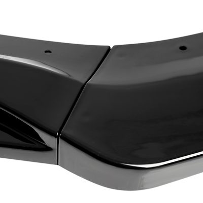 2015-2018 Ford Focus Glossy Black Polypropylene 3Pcs Bumper Lip Spoiler