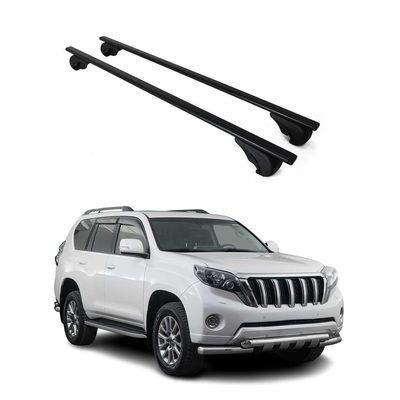 2008-2021 Toyota Land Cruiser Roof Rack Cross Bars Black