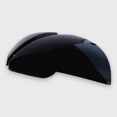 2016-2021 Hyundai Elantra Mirror Cover Caps Gloss Black 2Pcs ABS Plastic