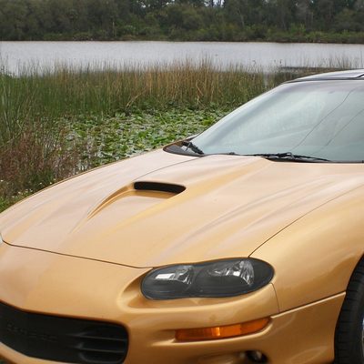 1998-2002 Chevy Camaro Factory Style Headlights Matte Black/Clear Lens