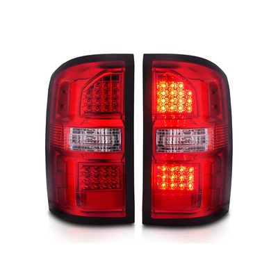 Anzo Red and Chrome LED Tail Lights 311399