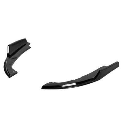 2016-2020 Honda Civic Sedan Glossy Black Rear Bumper Lip Diffuser Set