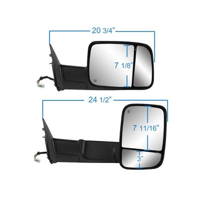 Fits 2012-2018 Ram 1500/2500/3500, 2019-2022 1500 Classic (KSR-60195C)