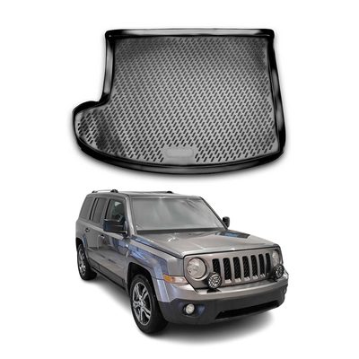 2011-2017 Jeep Patriot Cargo Liner Trunk Mat All Weather Black