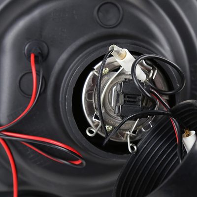 1997-2001 Jeep Cherokee Halo Projector Headlights SMD LED Light Chrome/Smoke