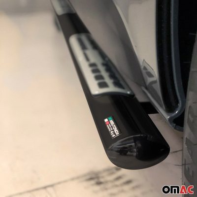 2017-2026 Jeep Compass Running Boards Side Steps Black