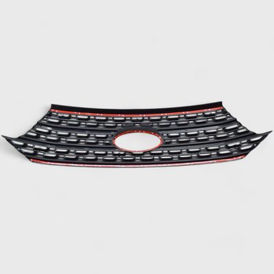 2020-2024 Ford Explorer Grille Overlay Gloss Black 1Pcs ABS Plastic