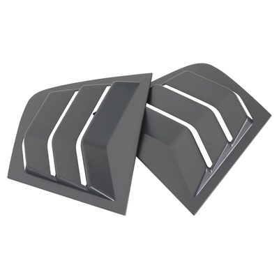 2011-2021 Dodge Charger Matte Black Side Window Louvers Vent