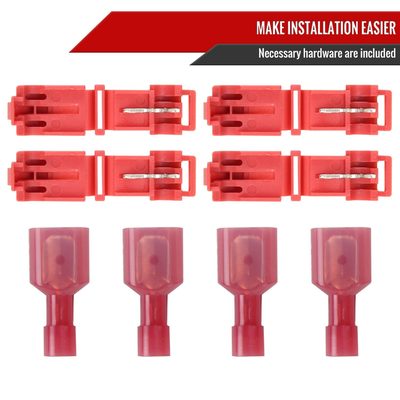 2009-2014 Ford F-150 LED Bar Factory Headlights Amber Reflectors Chrome