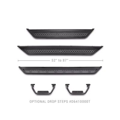 Estribos Dominator D6 para Wrangler JK 07-18
