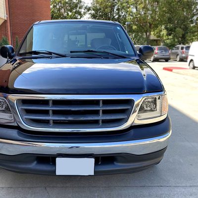 1997-2004 Ford F-150/Expedition Factory Style Crystal Headlights Chrome/Clear