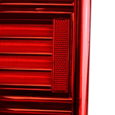 2002-2006 Dodge RAM V2 LED Tail Lights Chrome Housing/Red Clear Lens