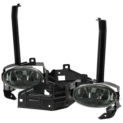 2008-2010 Honda Accord 2DR Coupe H11 Fog Lights Kit Chrome/Yellow Lens